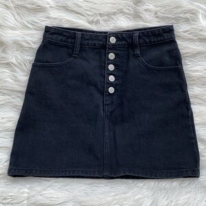 J. Galt | Brandy Melville | Black Denim Skirt